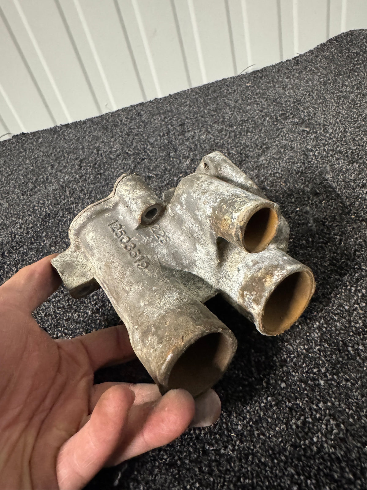Genuine BMW M30 Thermostat Housing, 2 Sensor Ports (11531710959)