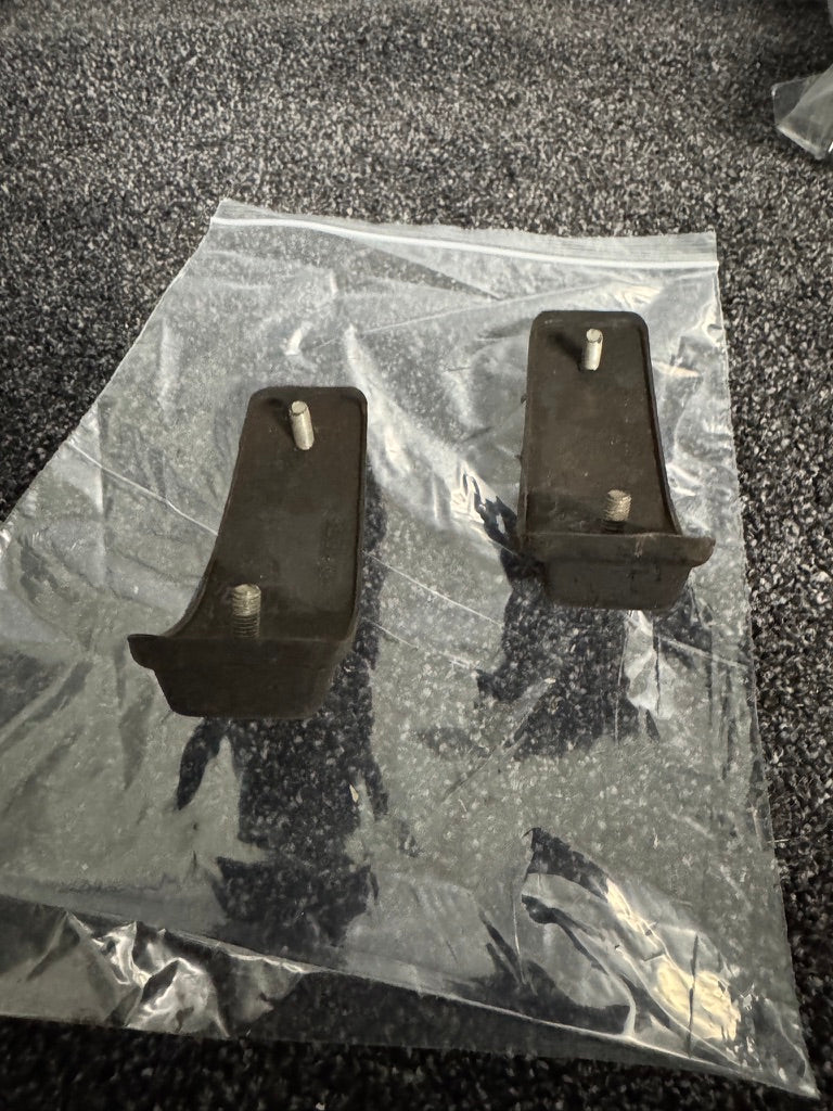 Genuine BMW 51119558125 Bumper Rubber Buffers – Set of 2 – NOS