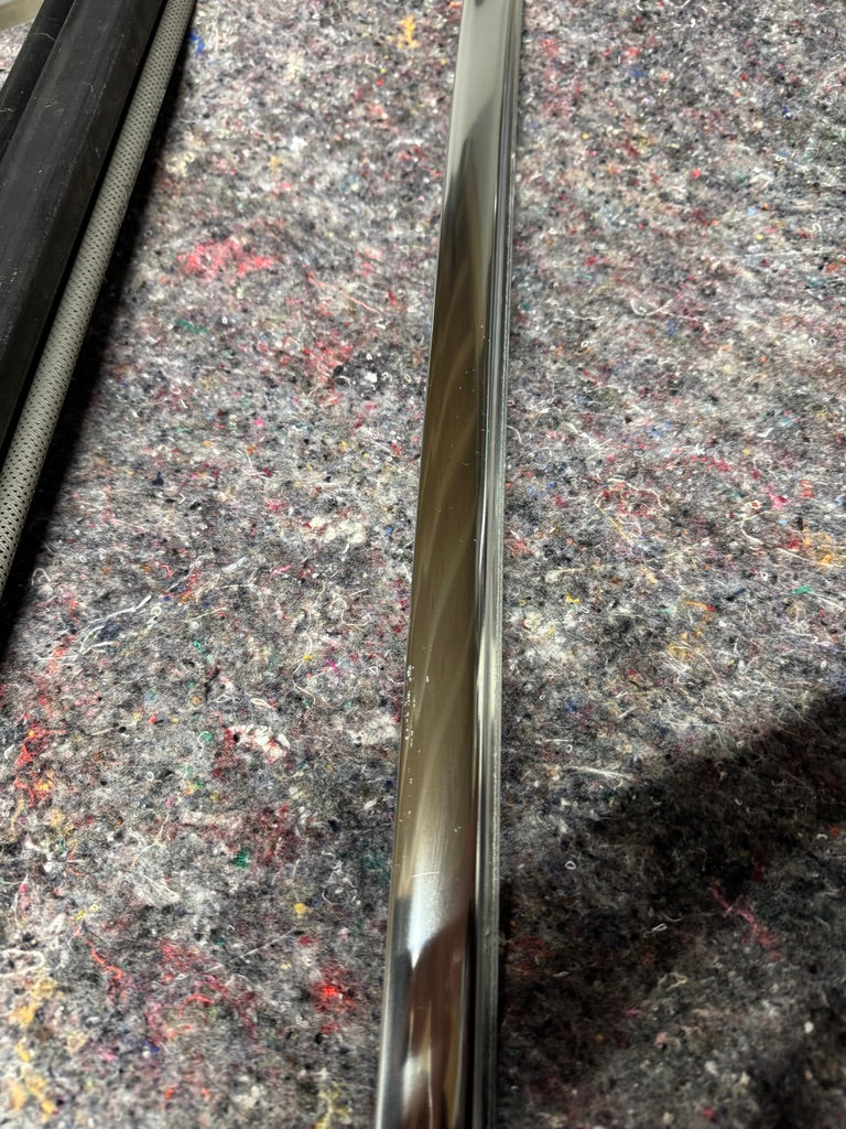 Genuine BMW E12 E28 Lower Rear Window Chrome Moulding – NOS / NLA – 51311817452