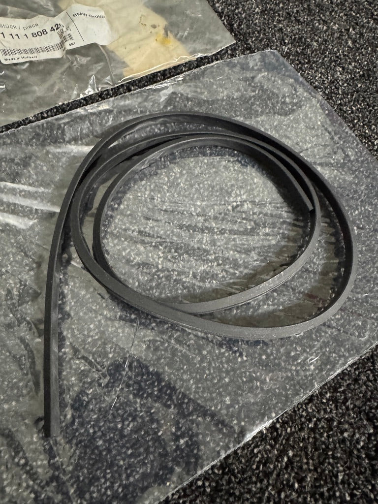Genuine BMW E10 E3 E9 Bumper Overrider Sealing Strip – NOS – 51111808420