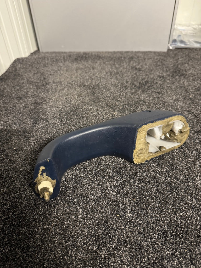 Genuine BMW E28 Rear Right Door Armrest Pacific Blue – 51421885276 – Used