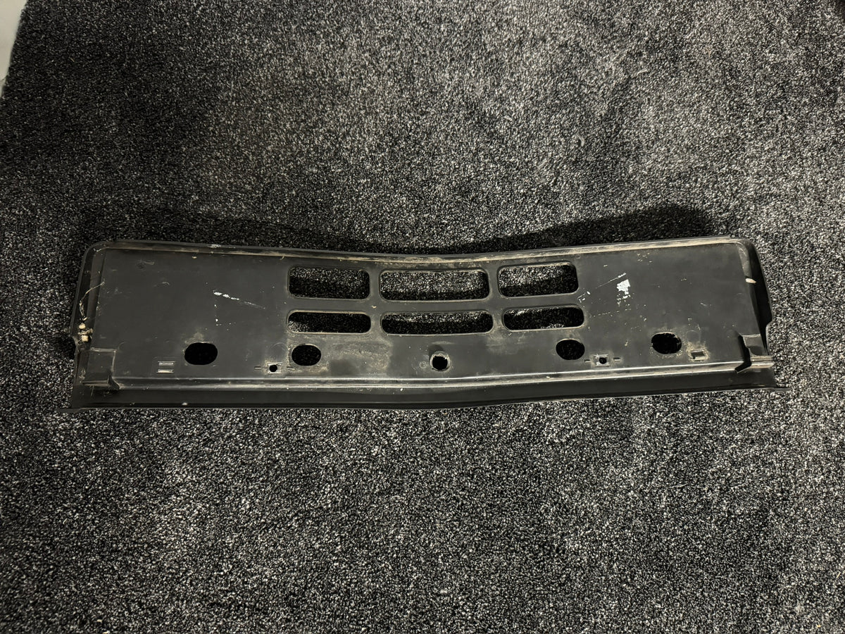 Genuine BMW E28 European Front License Plate Holder – Used – 51111882988