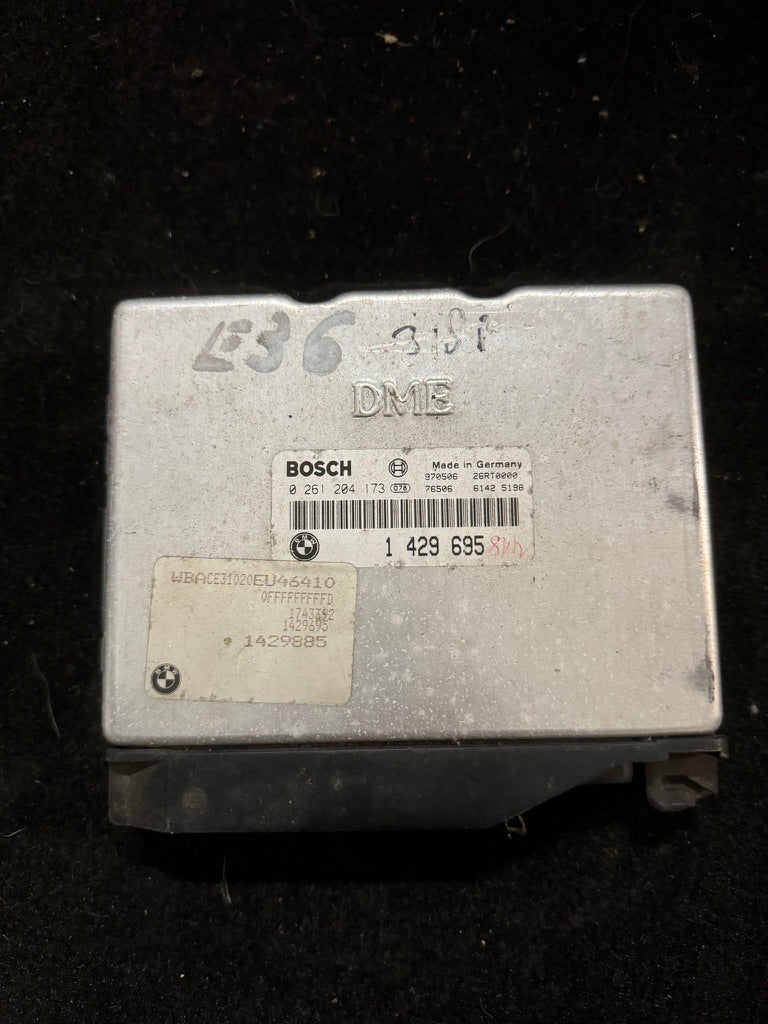 1429885 BMW Engine Control Unit ECU | E36 318i | Bosch 0261204173
