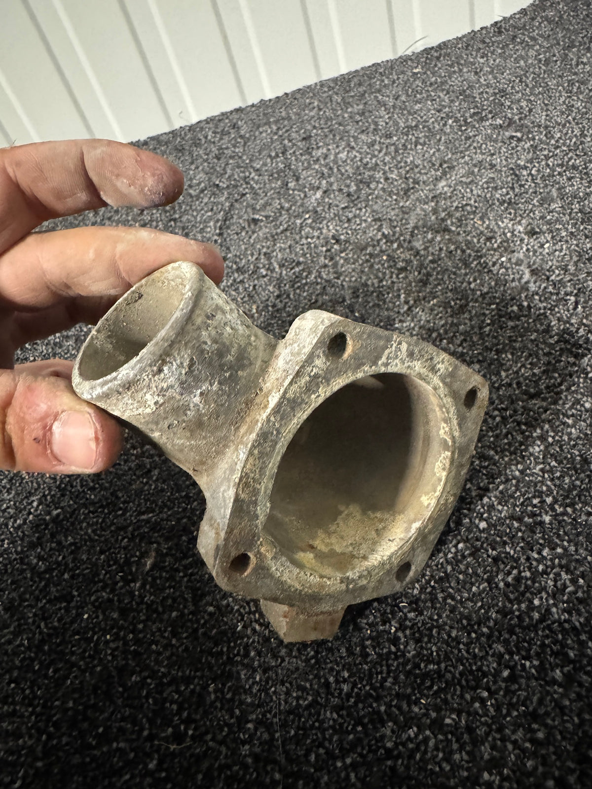 BMW M30 Thermostat Housing Cover with Bleed Screw (11531714861)