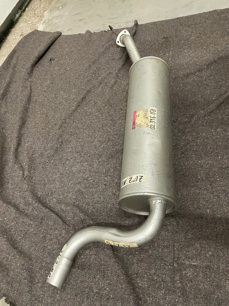 BMW E21 Auspuff Endschalldämpfer – NEU – 315 / 316 / 318 / 320 (4-Zylinder)