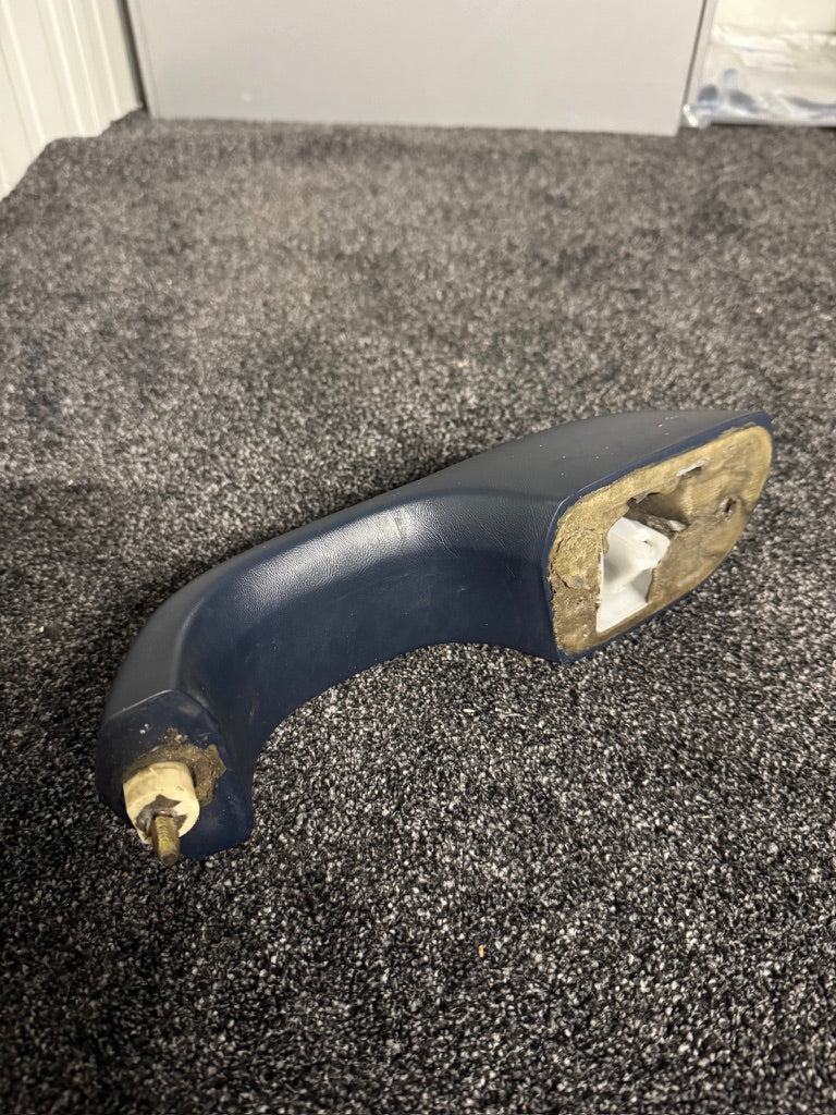 Genuine BMW E28 Rear Left Door Armrest Pacific Blue – 51421885275