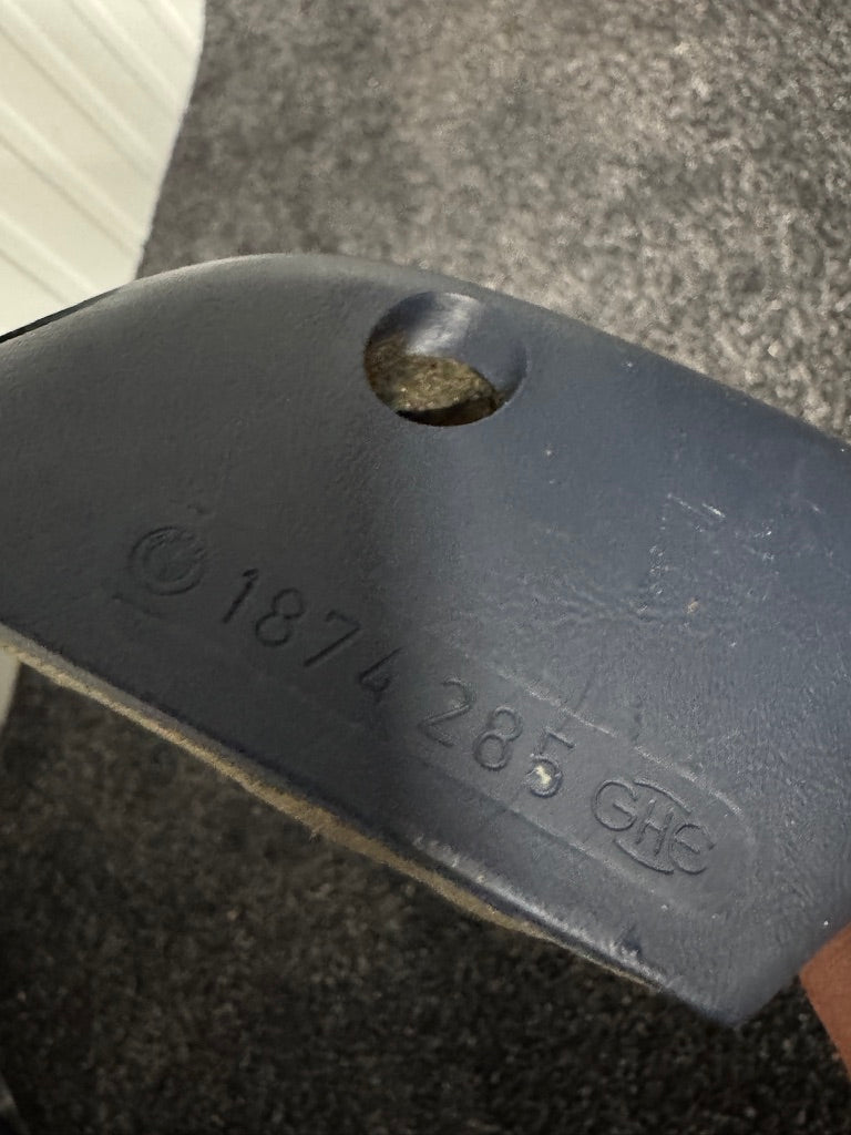 Genuine BMW E28 Rear Left Door Armrest Pacific Blue – 51421885275