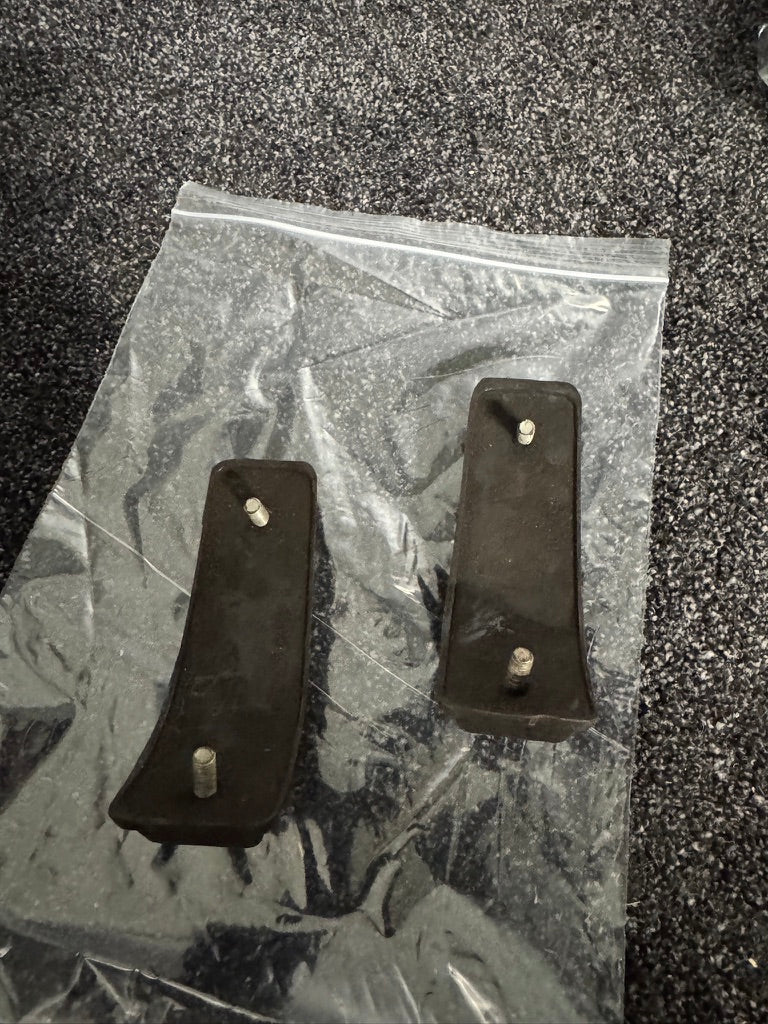 Genuine BMW 51119558125 Bumper Rubber Buffers – Set of 2 – NOS