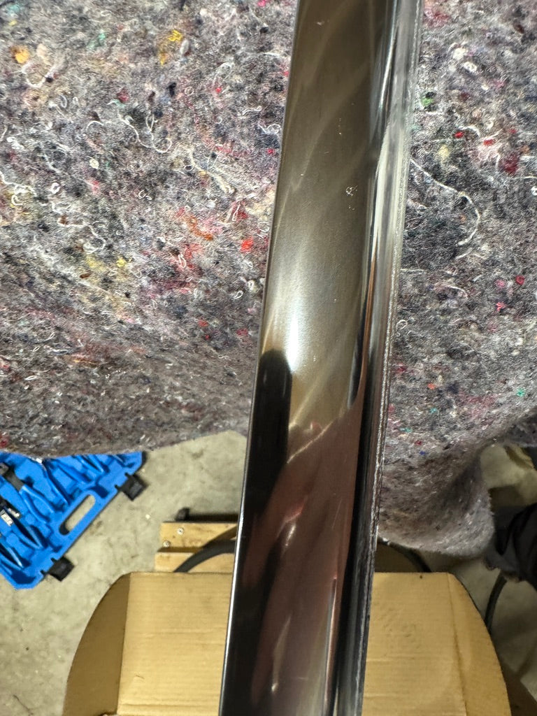 Genuine BMW E12 E28 Lower Rear Window Chrome Moulding – NOS / NLA – 51311817452