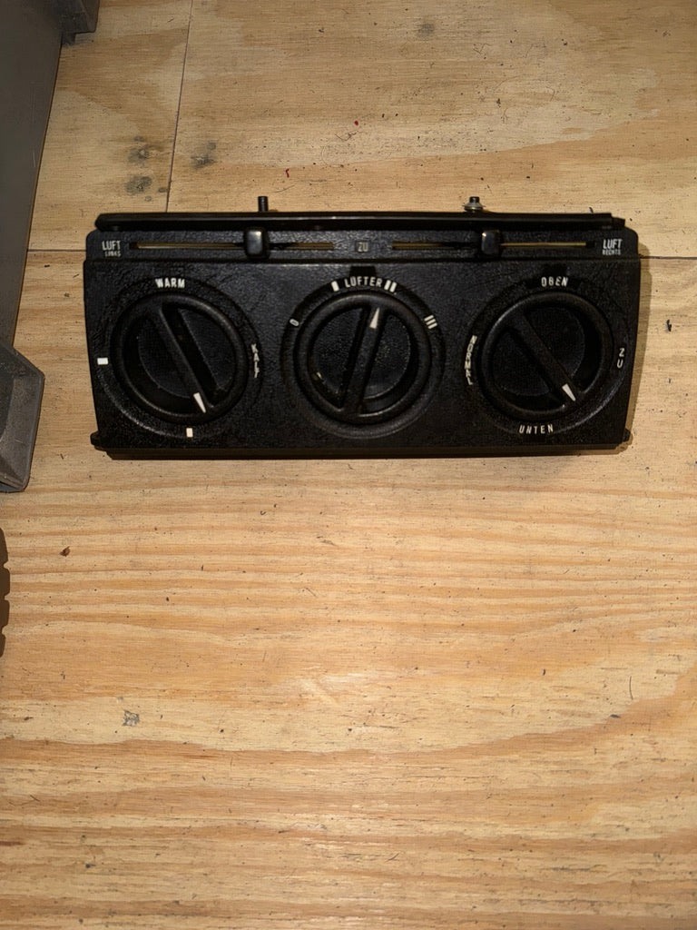 64111363357 BMW Heizungsbedienfeld | E12 | NLA